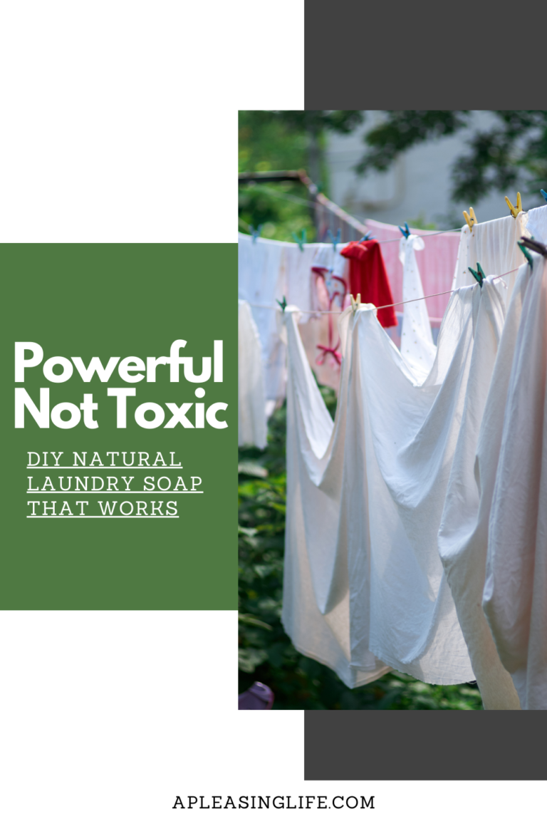 DIY Natural Laundry Soap That Works