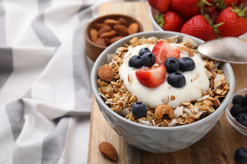Yogurt Power Bowl With Nuts And Seeds